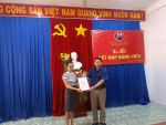 Chi bộ Hành chính thuộc Đảng bộ Trung tâm Y tế huyện Đăk Tô  tổ chức Lễ kết nạp Đảng viên