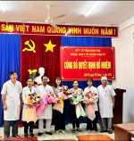 TRUNG TÂM Y TẾ HUYỆN ĐĂK TÔ CÔNG BỐ QUYẾT ĐỊNH BỔ NHIỆM TRƯỞNG KHOA VÀ PHÓ TRẠM Y TẾ